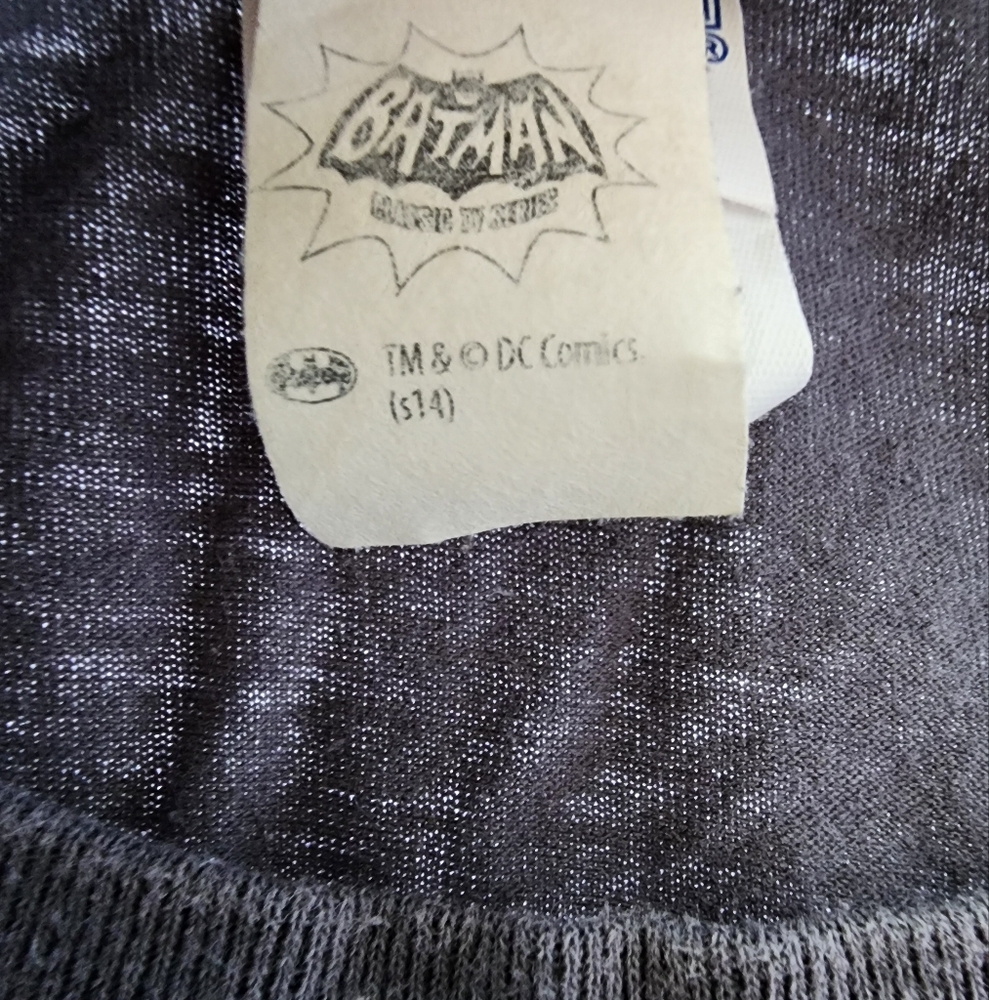 Classic Batman Graphic T-Shirt, 100% Cotton, 3XL - Picture 3 of 5